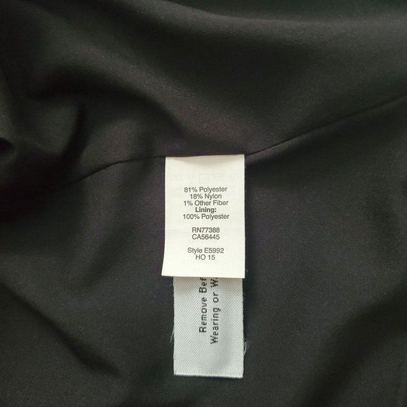 Madewell 1937 Women's Black Midnight Speckle Cut Out Mini Cocktail Dress Size 6 - Picture 11 of 16